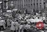 Image of Communist party of New York protestors march New York City USA, 1950, second 16 stock footage video 65675038227