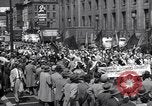 Image of Communist party of New York protestors march New York City USA, 1950, second 17 stock footage video 65675038227