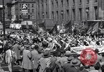 Image of Communist party of New York protestors march New York City USA, 1950, second 18 stock footage video 65675038227