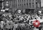 Image of Communist party of New York protestors march New York City USA, 1950, second 19 stock footage video 65675038227