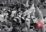 Image of Communist party of New York protestors march New York City USA, 1950, second 20 stock footage video 65675038227