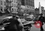 Image of Communist party of New York protestors march New York City USA, 1950, second 23 stock footage video 65675038227