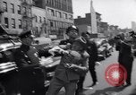 Image of Communist party of New York protestors march New York City USA, 1950, second 25 stock footage video 65675038227