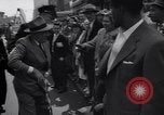 Image of Communist party of New York protestors march New York City USA, 1950, second 28 stock footage video 65675038227