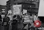 Image of Communist party of New York protestors march New York City USA, 1950, second 40 stock footage video 65675038227