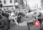 Image of Communist party of New York protestors march New York City USA, 1950, second 49 stock footage video 65675038227