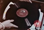 Image of sound recording process for making phonograph record Boston Massachusetts USA, 1956, second 33 stock footage video 65675038228