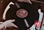 Image of sound recording process for making phonograph record Boston Massachusetts USA, 1956, second 34 stock footage video 65675038228