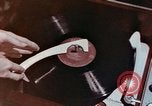 Image of sound recording process for making phonograph record Boston Massachusetts USA, 1956, second 39 stock footage video 65675038228