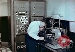 Image of Steps in production of a vinyl phonograph record Indianapolis Indiana USA, 1956, second 10 stock footage video 65675038229