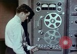 Image of Steps in production of a vinyl phonograph record Indianapolis Indiana USA, 1956, second 36 stock footage video 65675038229