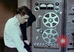 Image of Steps in production of a vinyl phonograph record Indianapolis Indiana USA, 1956, second 38 stock footage video 65675038229