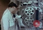 Image of Steps in production of a vinyl phonograph record Indianapolis Indiana USA, 1956, second 42 stock footage video 65675038229