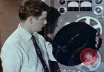Image of Steps in production of a vinyl phonograph record Indianapolis Indiana USA, 1956, second 45 stock footage video 65675038229