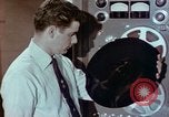 Image of Steps in production of a vinyl phonograph record Indianapolis Indiana USA, 1956, second 50 stock footage video 65675038229