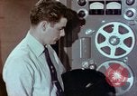 Image of Steps in production of a vinyl phonograph record Indianapolis Indiana USA, 1956, second 53 stock footage video 65675038229