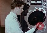 Image of Steps in production of a vinyl phonograph record Indianapolis Indiana USA, 1956, second 57 stock footage video 65675038229