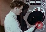 Image of Steps in production of a vinyl phonograph record Indianapolis Indiana USA, 1956, second 59 stock footage video 65675038229