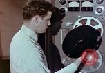 Image of Steps in production of a vinyl phonograph record Indianapolis Indiana USA, 1956, second 60 stock footage video 65675038229