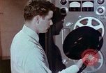 Image of Steps in production of a vinyl phonograph record Indianapolis Indiana USA, 1956, second 61 stock footage video 65675038229