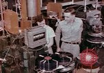 Image of production and packaging of vinyl phonograph records United States USA, 1956, second 7 stock footage video 65675038230