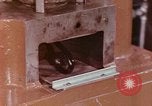 Image of production and packaging of vinyl phonograph records United States USA, 1956, second 29 stock footage video 65675038230