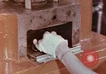 Image of production and packaging of vinyl phonograph records United States USA, 1956, second 32 stock footage video 65675038230