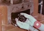 Image of production and packaging of vinyl phonograph records United States USA, 1956, second 34 stock footage video 65675038230