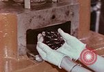 Image of production and packaging of vinyl phonograph records United States USA, 1956, second 35 stock footage video 65675038230