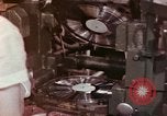 Image of production and packaging of vinyl phonograph records United States USA, 1956, second 40 stock footage video 65675038230