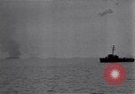 Standbild amerikanische Kriegsschiff Leyte Philippinen, 1944, aus Sekunde 5 historischem Filmmaterial Videoclip 65675038240