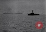 Standbild amerikanische Kriegsschiff Leyte Philippinen, 1944, aus Sekunde 45 historischem Filmmaterial Videoclip 65675038240