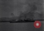 Standbild amerikanische Kriegsschiff Leyte Philippinen, 1944, aus Sekunde 46 historischem Filmmaterial Videoclip 65675038240