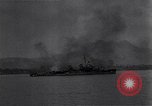 Standbild amerikanische Kriegsschiff Leyte Philippinen, 1944, aus Sekunde 47 historischem Filmmaterial Videoclip 65675038240