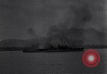 Standbild amerikanische Kriegsschiff Leyte Philippinen, 1944, aus Sekunde 48 historischem Filmmaterial Videoclip 65675038240