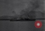 Standbild amerikanische Kriegsschiff Leyte Philippinen, 1944, aus Sekunde 49 historischem Filmmaterial Videoclip 65675038240