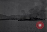 Standbild amerikanische Kriegsschiff Leyte Philippinen, 1944, aus Sekunde 51 historischem Filmmaterial Videoclip 65675038240