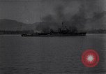 Standbild amerikanische Kriegsschiff Leyte Philippinen, 1944, aus Sekunde 53 historischem Filmmaterial Videoclip 65675038240