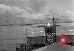 Standbild amerikanische Kriegsschiff Leyte Philippinen, 1944, aus Sekunde 55 historischem Filmmaterial Videoclip 65675038240