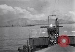 Standbild amerikanische Kriegsschiff Leyte Philippinen, 1944, aus Sekunde 56 historischem Filmmaterial Videoclip 65675038240