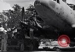 Standbild amerikanische Flugzeuge Bougainville Island Papua Neu Guinea, 1944, aus Sekunde 38 historischem Filmmaterial Videoclip 65675038242