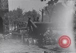 Image of Knocked out U.S. 8-inch howitzer  Buonconvento Italy, 1944, second 1 stock footage video 65675038254