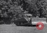 Standbild M-4 Tank Normandie Frankreich, 1944, aus Sekunde 10 historischem Filmmaterial Videoclip 65675038271