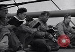 Image of American sailors Atlantic Ocean, 1944, second 37 stock footage video 65675038276