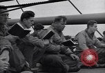 Image of American sailors Atlantic Ocean, 1944, second 38 stock footage video 65675038276
