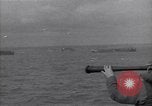 Image of American battleship European theater, 1944, second 9 stock footage video 65675038282