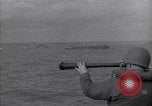 Image of American battleship European theater, 1944, second 10 stock footage video 65675038282