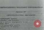 Image of cryptographic message system United States USA, 1941, second 35 stock footage video 65675038287