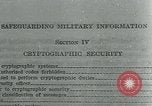 Image of cryptographic message system United States USA, 1941, second 37 stock footage video 65675038287
