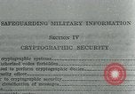 Image of cryptographic message system United States USA, 1941, second 38 stock footage video 65675038287